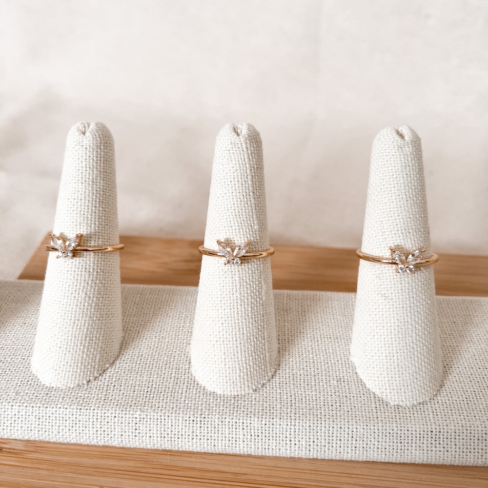 Butterfly Ring Stainless Steel